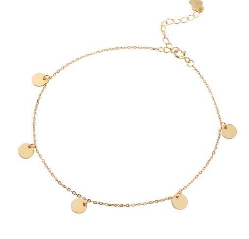 Armband "Multicoin" in gold