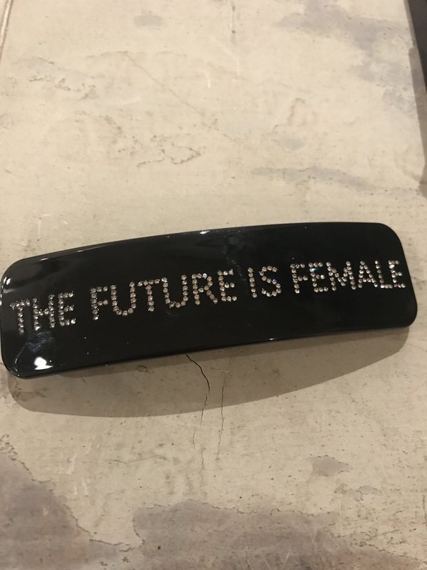 Haarspange "The future is female"