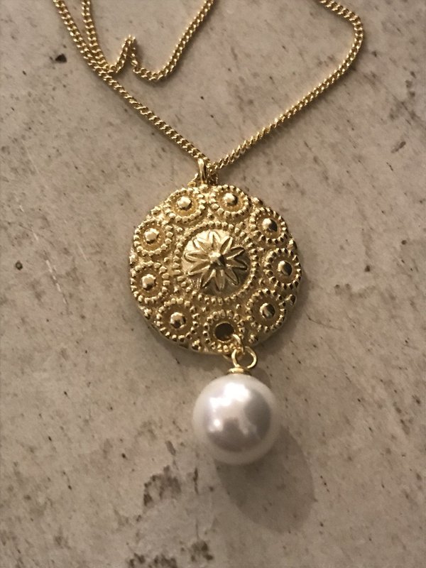 Collier "Lilly" in Gold