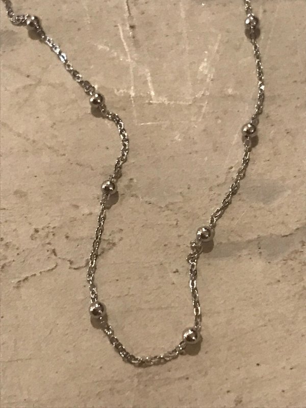 Collier "Boule" in Silber